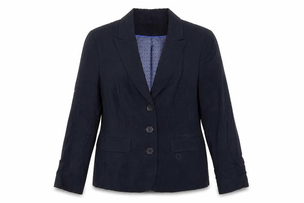 Womens UK Size 14 Autonomy Petites Blue Suit Jacket
