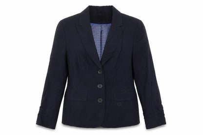 Womens UK Size 14 Autonomy Petites Blue Suit Jacket