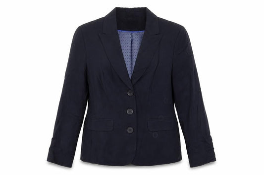 Womens UK Size 14 Autonomy Petites Blue Suit Jacket