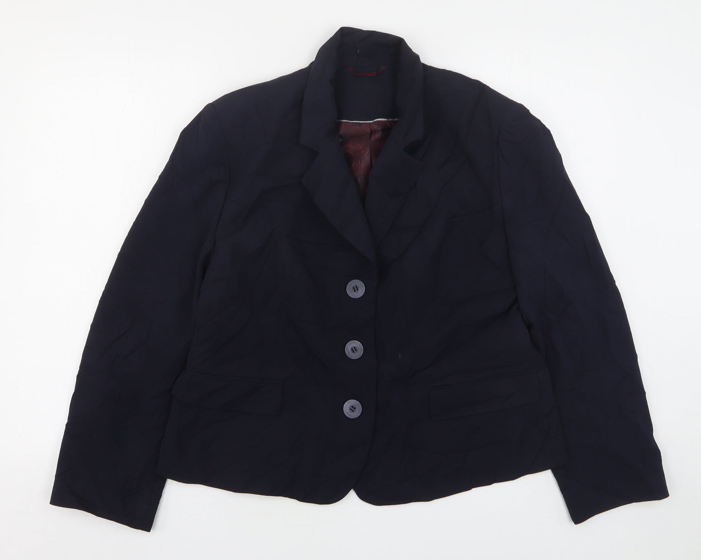 Womens UK Size 16 Wardrobes Regular Blue Suit Jacket