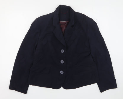 Womens UK Size 16 Wardrobes Regular Blue Suit Jacket