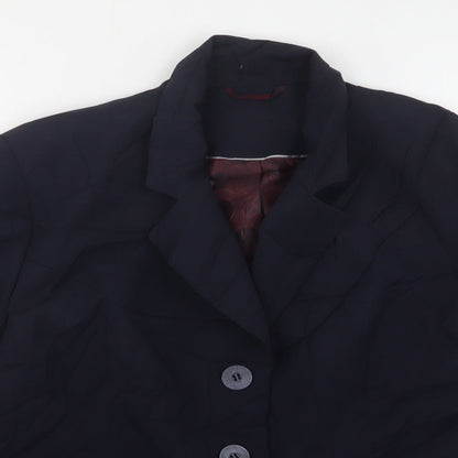 Womens UK Size 16 Wardrobes Regular Blue Suit Jacket