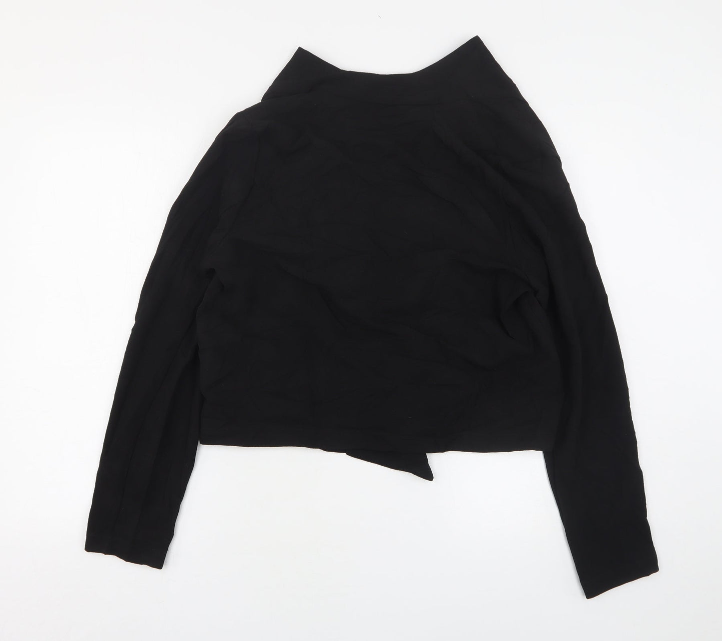 Atmosphere Womens Black  Polyester Jacket Blazer Size 16