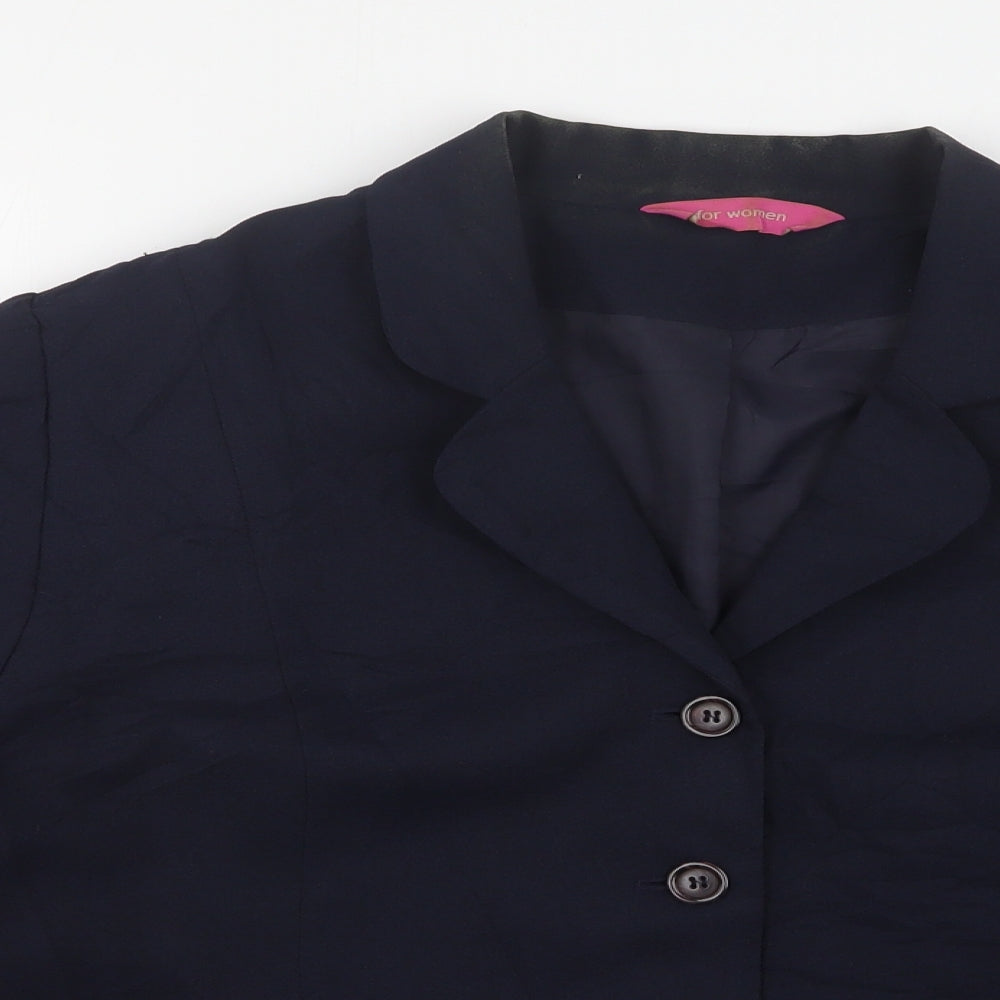 Womens UK Size 20 For Women Regular Blue Blazer