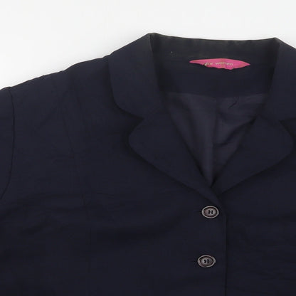 Womens UK Size 20 For Women Regular Blue Blazer