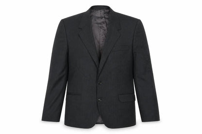 Paname Mens Grey Striped Wool Jacket Suit Jacket Size 48