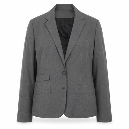 Skopes Womens Grey Polka Dot Wool Jacket Suit Jacket Size 16