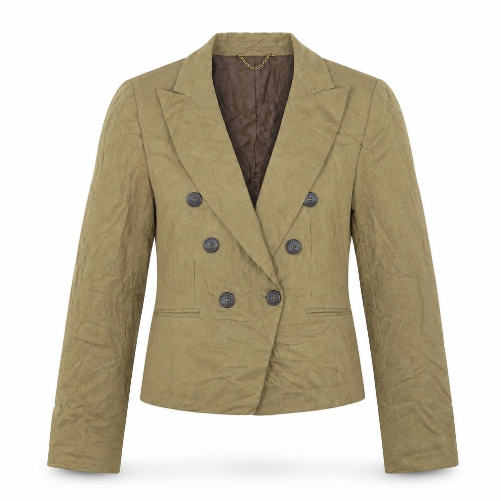 Womens UK Size M Mango Regular Beige Suit Jacket