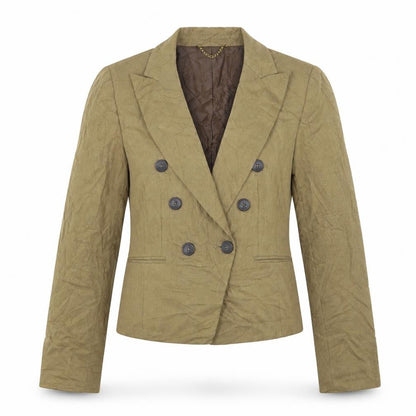 Womens UK Size M Mango Regular Beige Suit Jacket