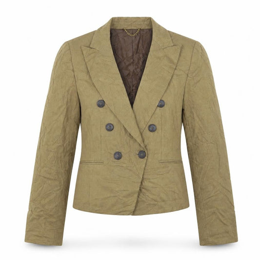 Womens UK Size M Mango Regular Beige Suit Jacket