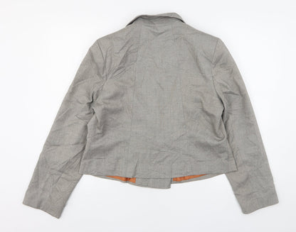 Atmosphere Womens Grey  Polyester Jacket Suit Jacket Size 18