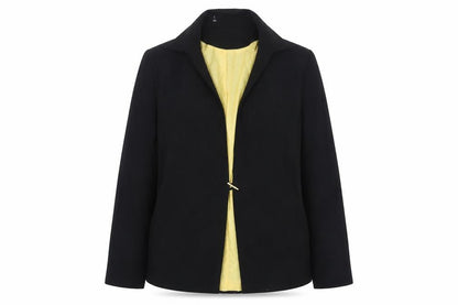 Womens UK Size 14 Preworn Regular Black Suit Jacket