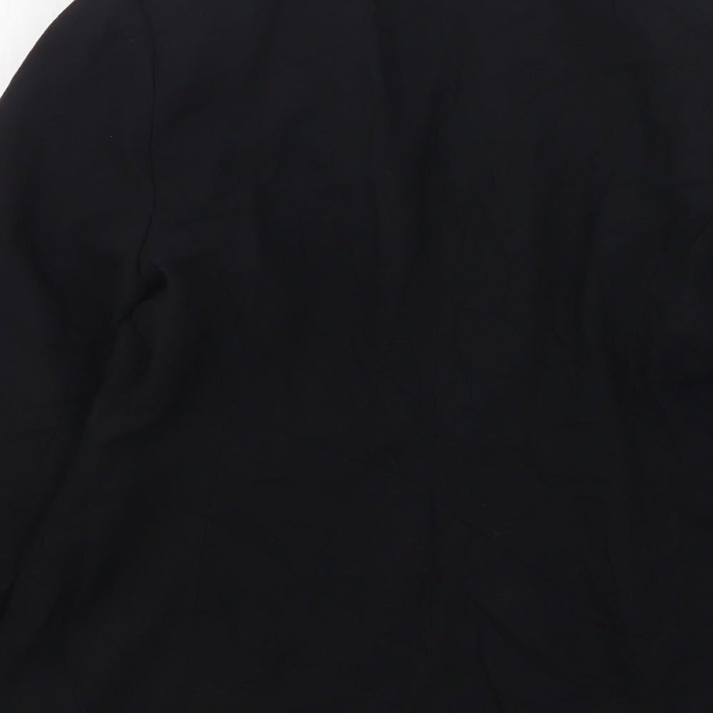 Womens UK Size 14 Preworn Regular Black Suit Jacket