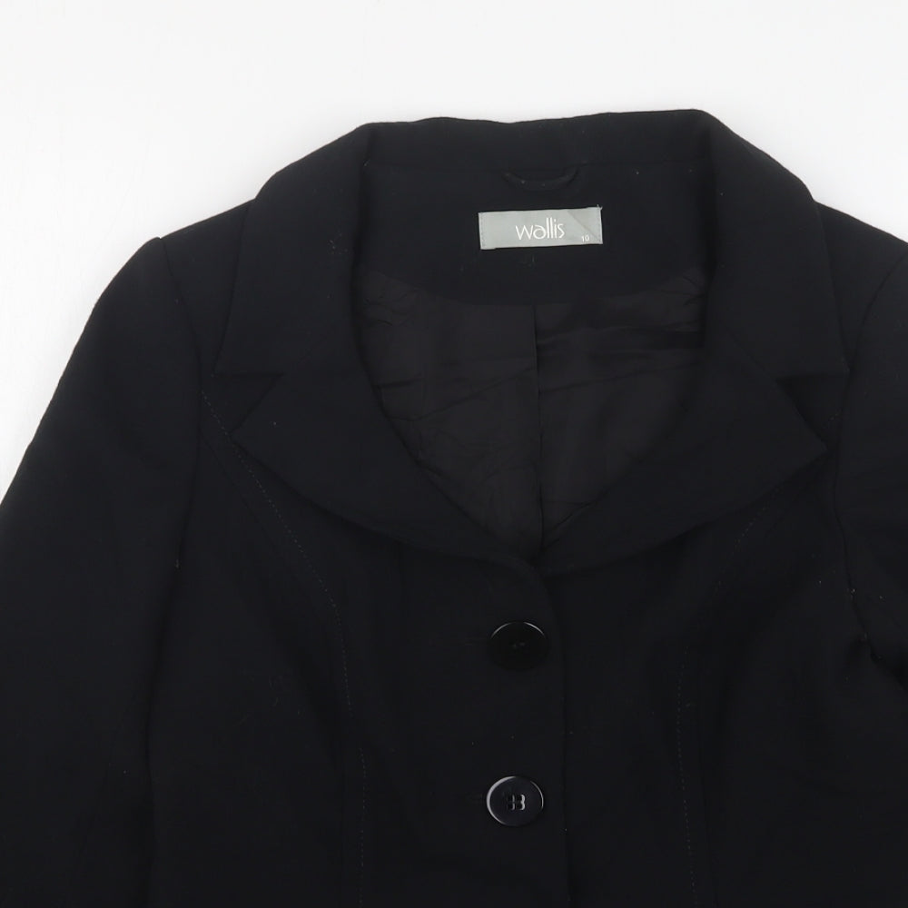 Womens UK Size 10 Wallis Black Jacket