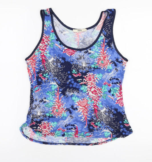 Womens UK Size L Oasis Multicoloured Jersey Tank