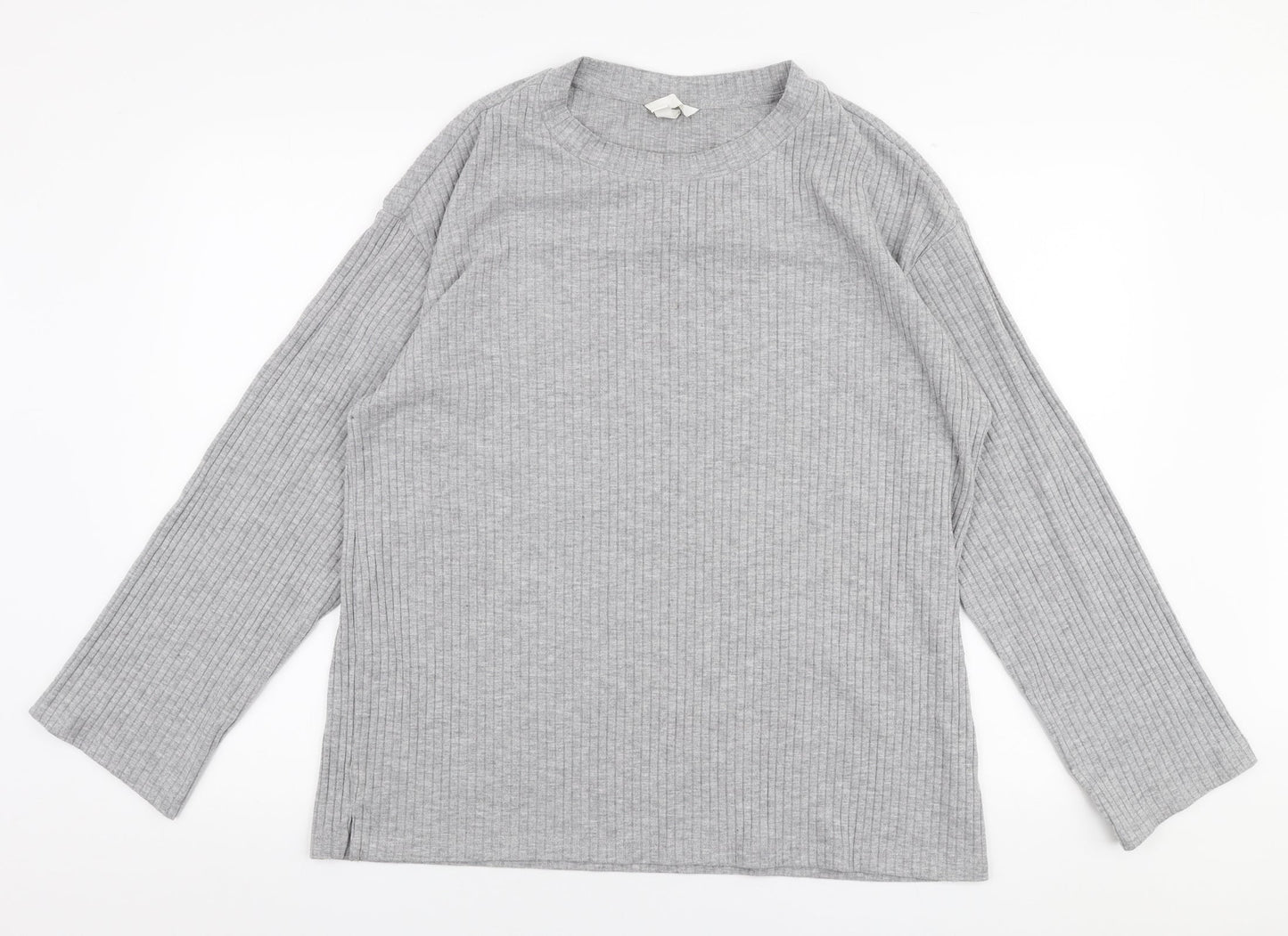 Womens UK Size L H&M Grey Pullover Jumper