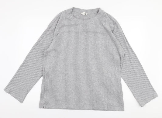 Womens UK Size L H&M Grey Pullover Jumper
