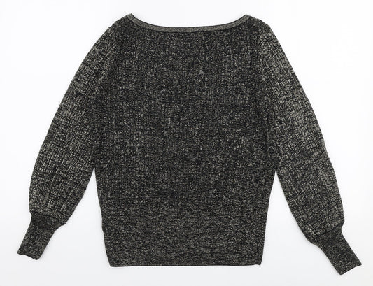 Womens UK Size S Marks and Spencer Gold Pullover Jumper