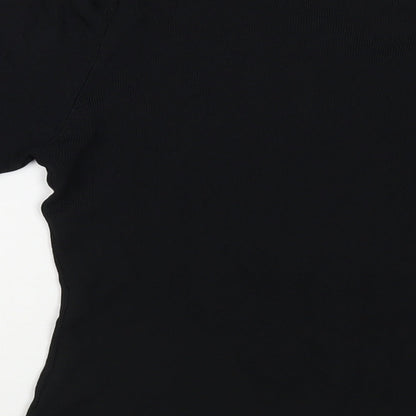 Womens UK Size M Whisper Black Pullover Jumper