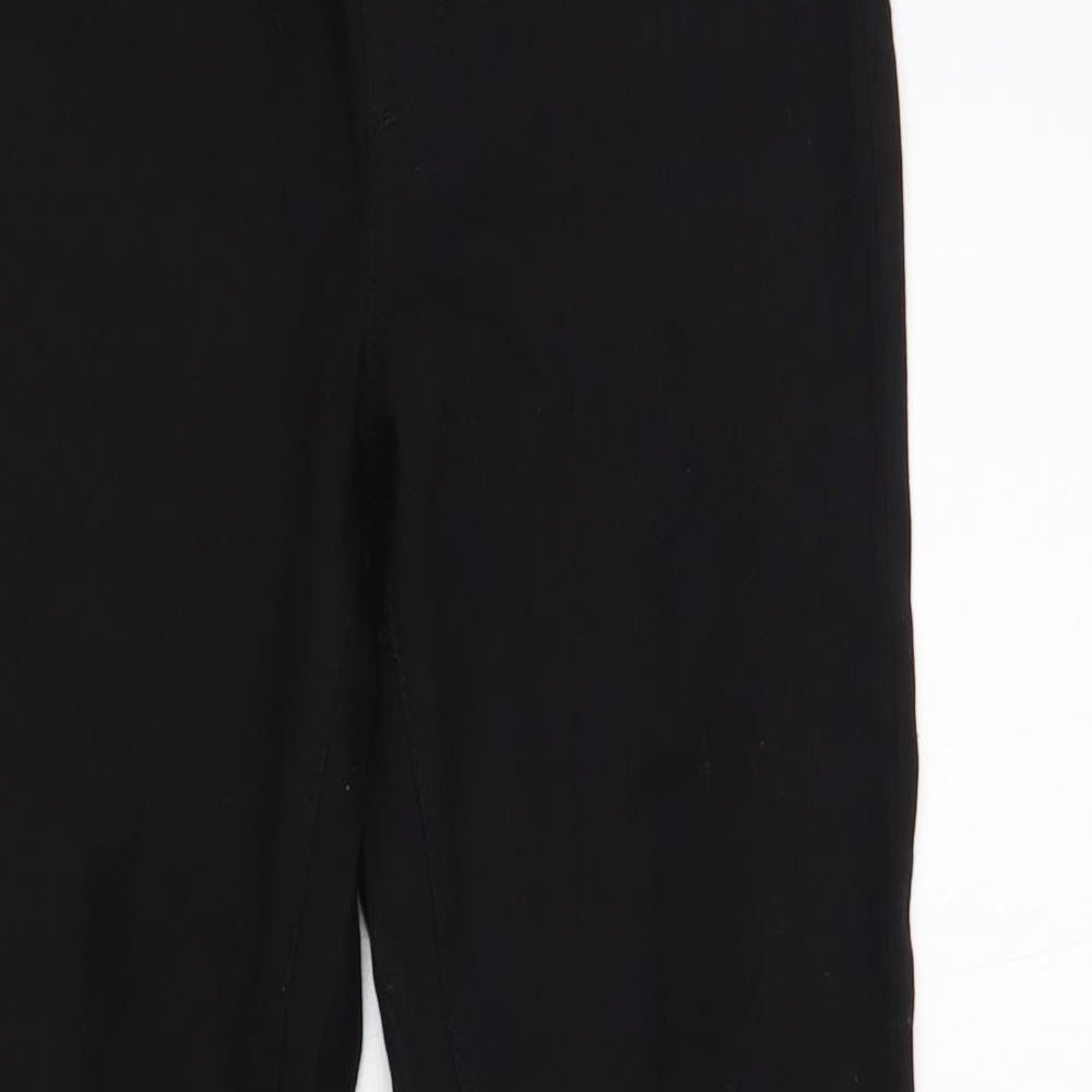 Denim Co. Womens Black  Cotton Jegging Jeans Size 8 L30 in Regular