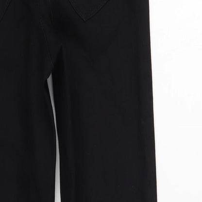 Denim Co. Womens Black  Cotton Jegging Jeans Size 8 L30 in Regular