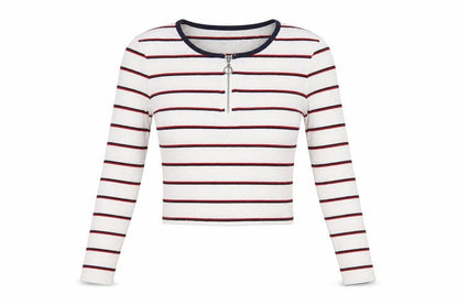 Womens UK Size 8 Glamorous White Basic T-Shirt