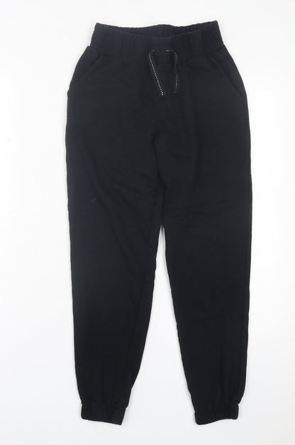 Womens UK Size 26 in Dunnes Stores Regular Fit Jogger Black Trousers
