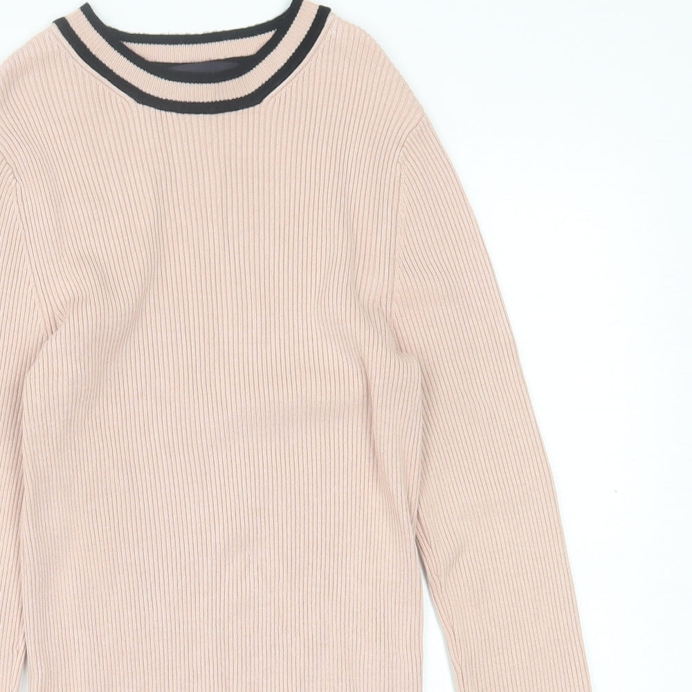 Womens UK Size 8 Marks and Spencer Pink Pullover Jumper