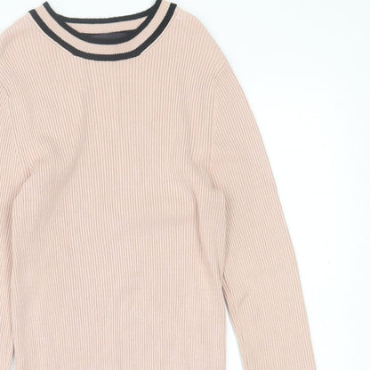 Womens UK Size 8 Marks and Spencer Pink Pullover Jumper