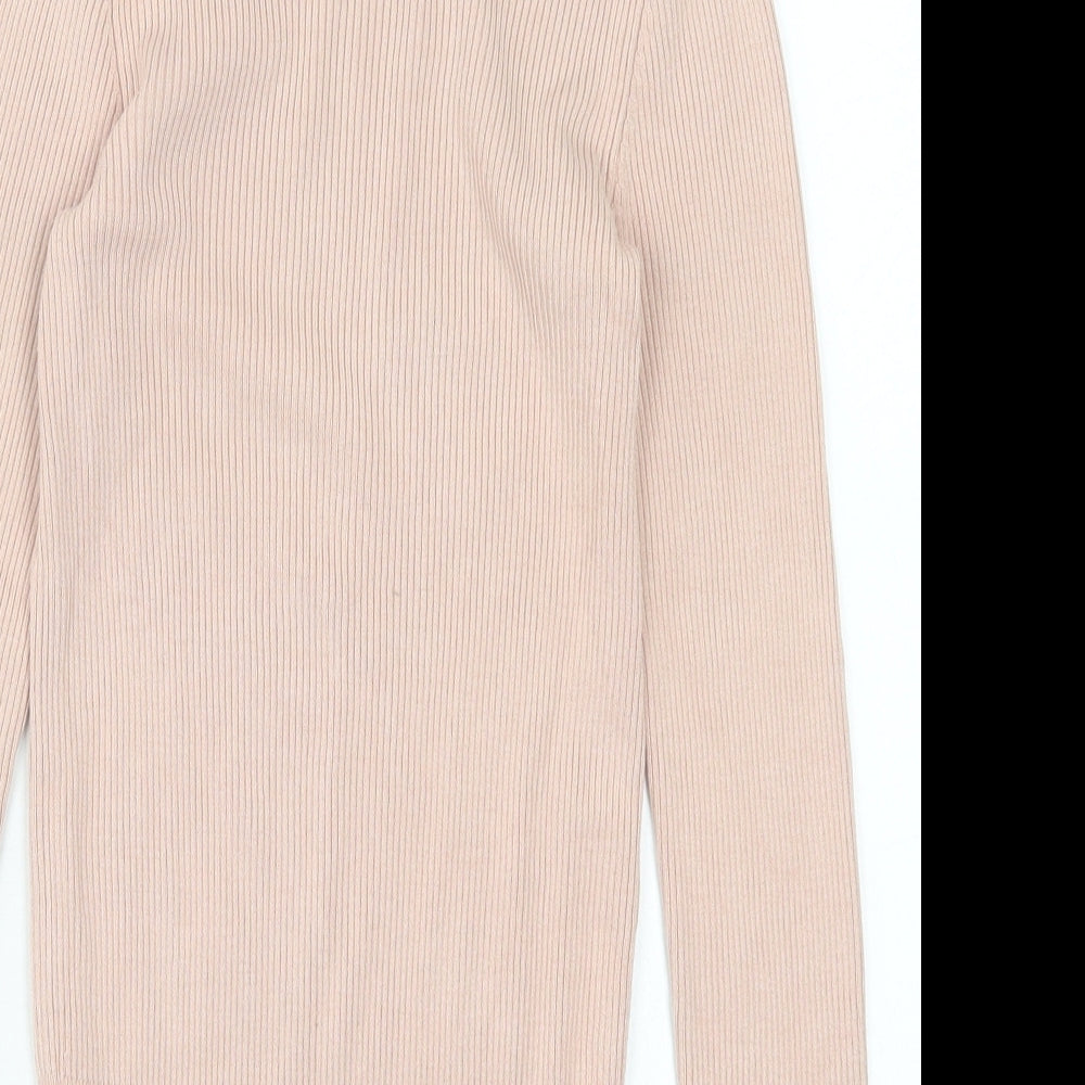 Womens UK Size 8 Marks and Spencer Pink Pullover Jumper