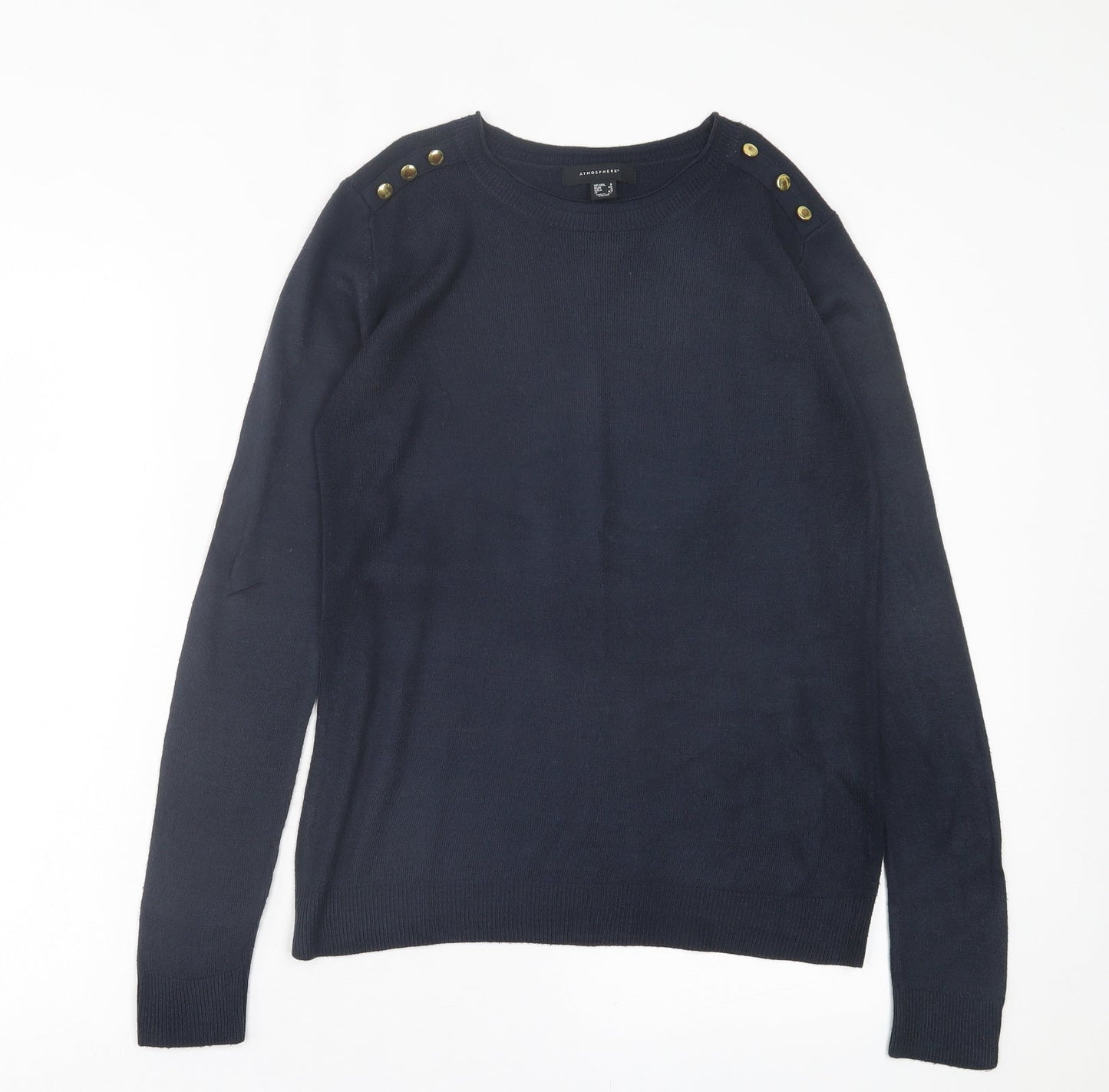 Womens UK Size 8 Atmosphere Blue Pullover Jumper