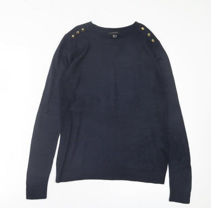 Womens UK Size 8 Atmosphere Blue Pullover Jumper