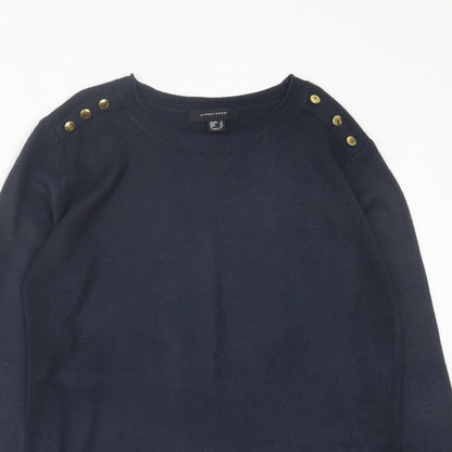 Womens UK Size 8 Atmosphere Blue Pullover Jumper