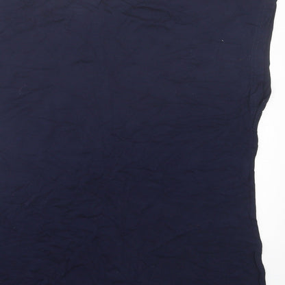 Womens UK Size M Dorothy Perkins Blue Basic T-Shirt