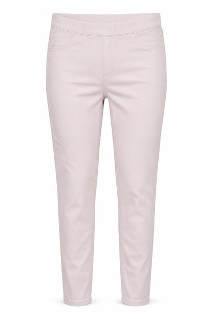 Womens UK Size 10 H&M Regular Fit Jegging Pink Trousers
