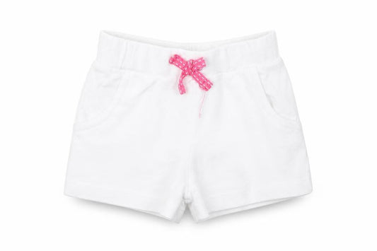 Dunnes Stores Girls White  Cotton Cropped Leggings Size 18-24 Months