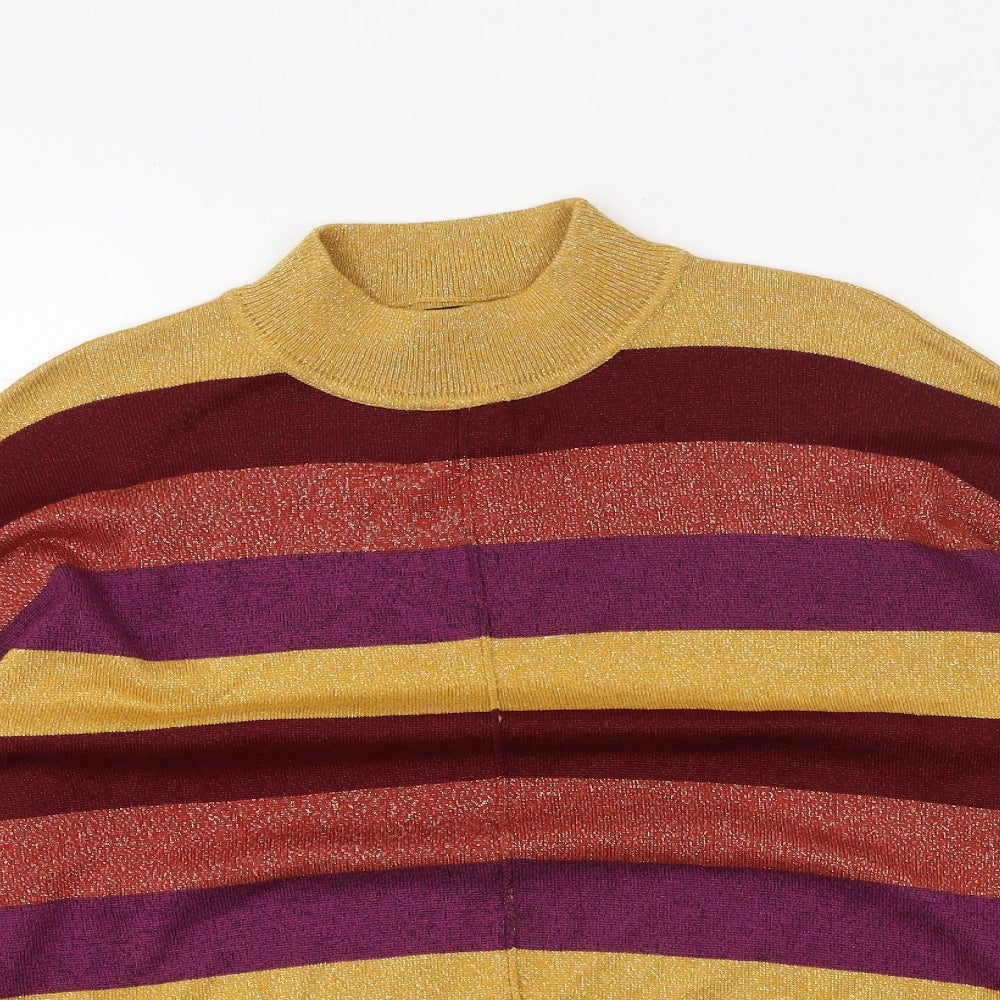 Womens UK Size M Marks and Spencer Multicoloured Pullover Jumper