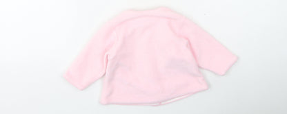 Ladybird Girls Pink  Polyester Cape Jumper Size 0-3 Months