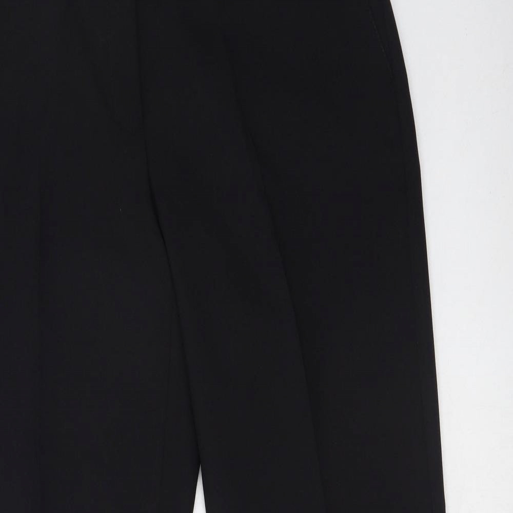 Womens UK Size 10 Evie Regular Fit  Black Trousers