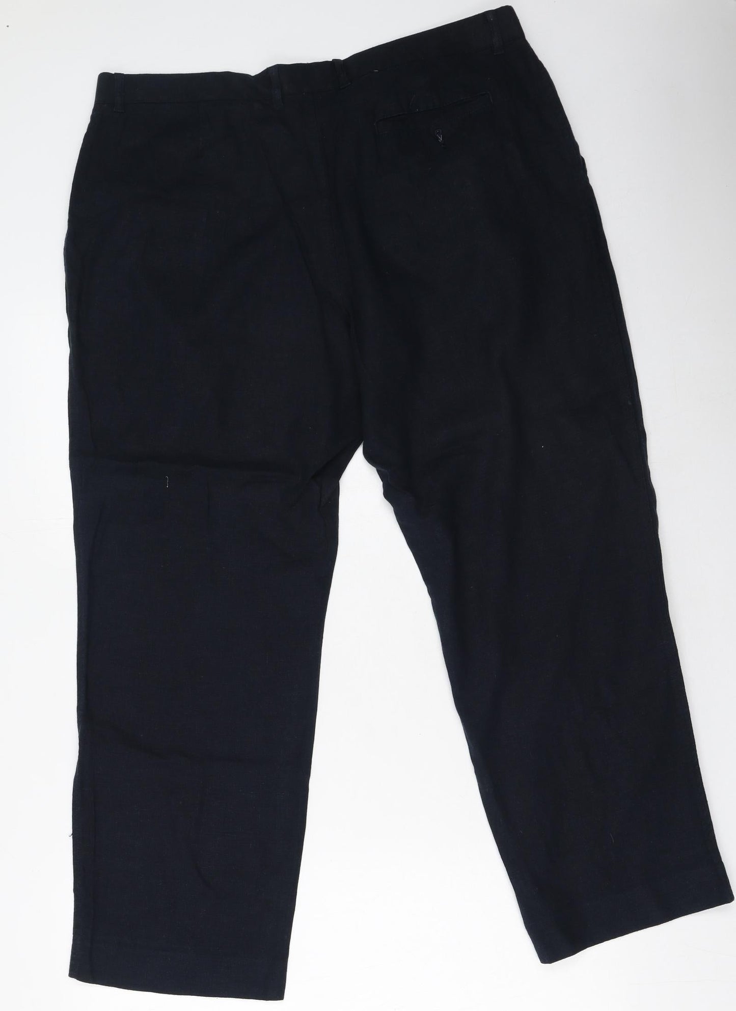 Womens UK Size 38 in Marks and Spencer Regular Fit  Blue Trousers