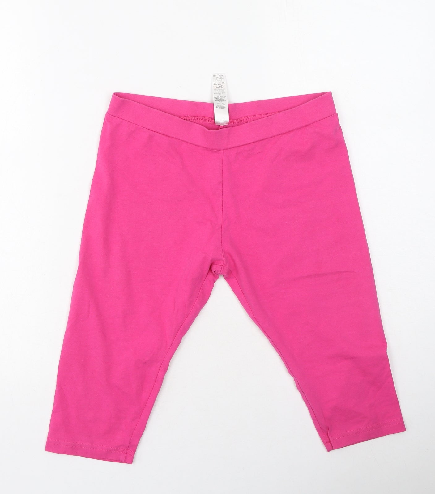 Womens UK Size S Dunnes Stores  Cropped Pink Leggings