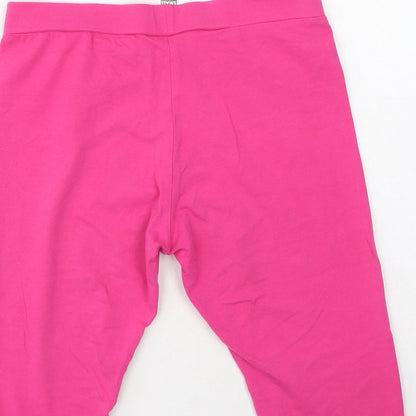 Womens UK Size S Dunnes Stores  Cropped Pink Leggings