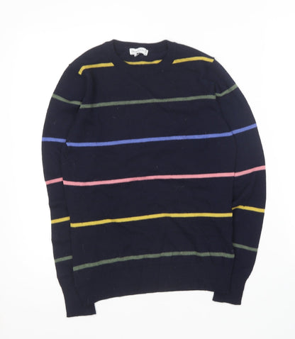 Womens UK Size 8 Warehouse Blue Pullover Jumper