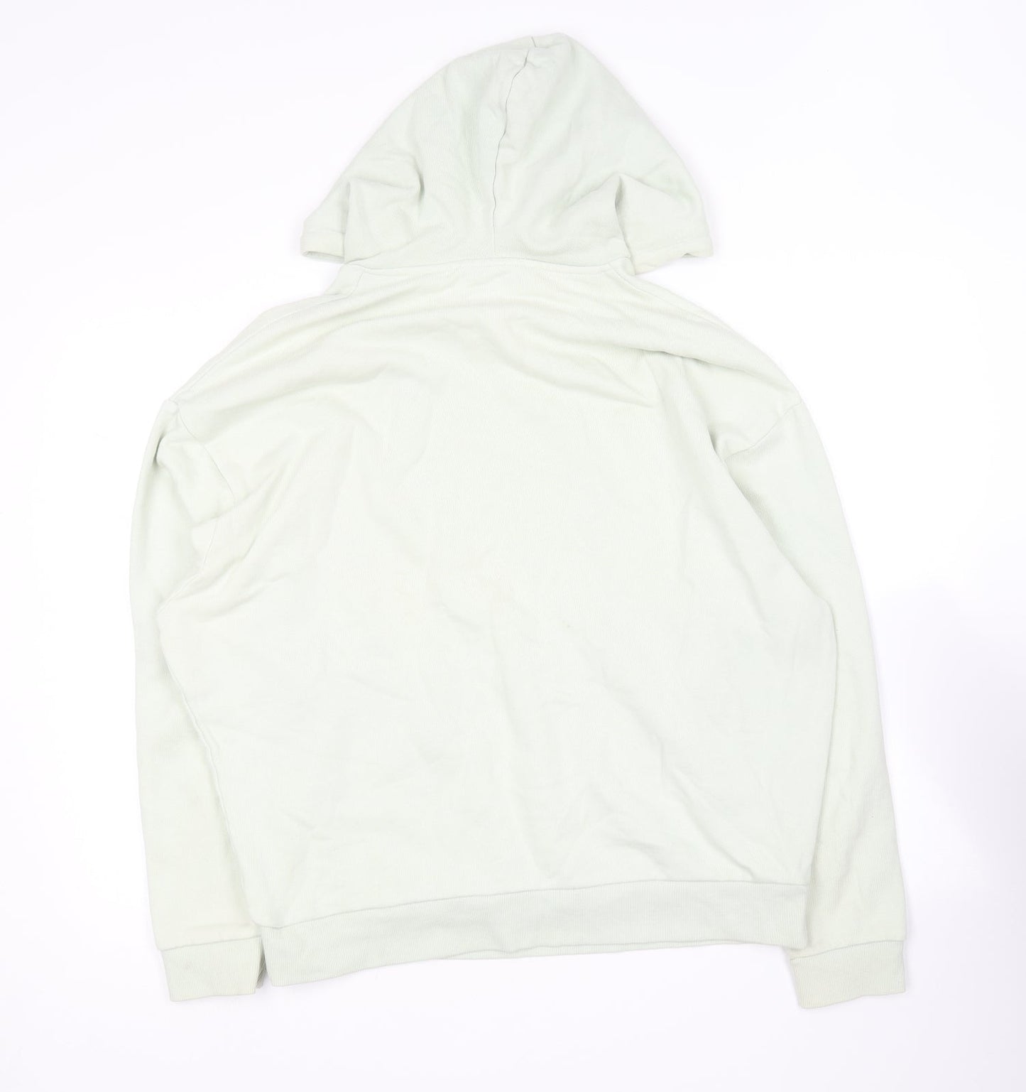 Womens UK Size M ASOS Green Pullover Hoodie