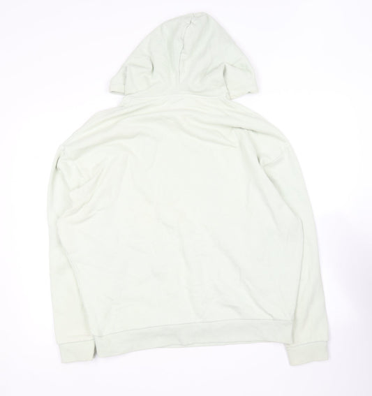 Womens UK Size M ASOS Green Pullover Hoodie