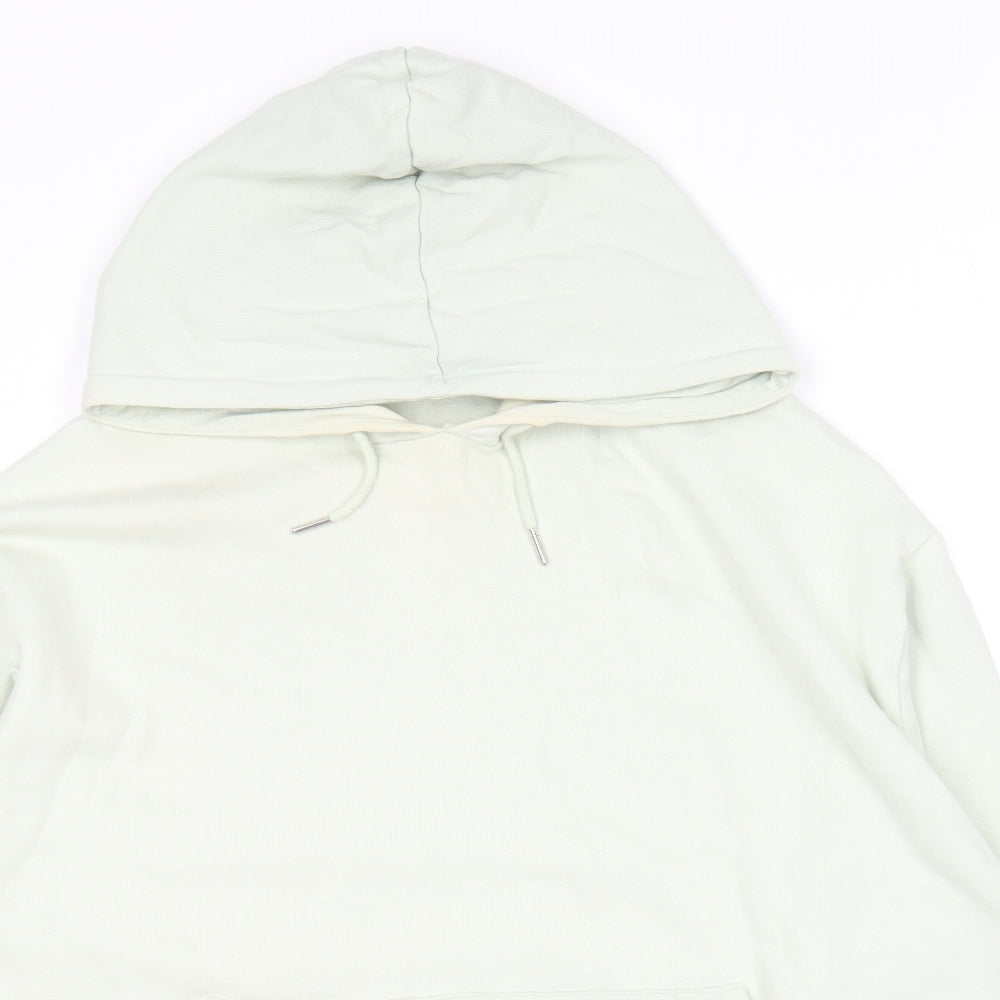 Womens UK Size M ASOS Green Pullover Hoodie