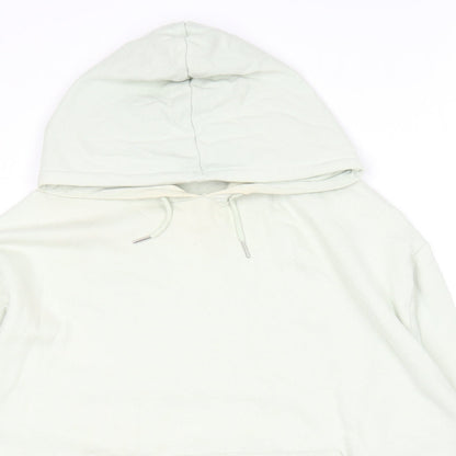 Womens UK Size M ASOS Green Pullover Hoodie