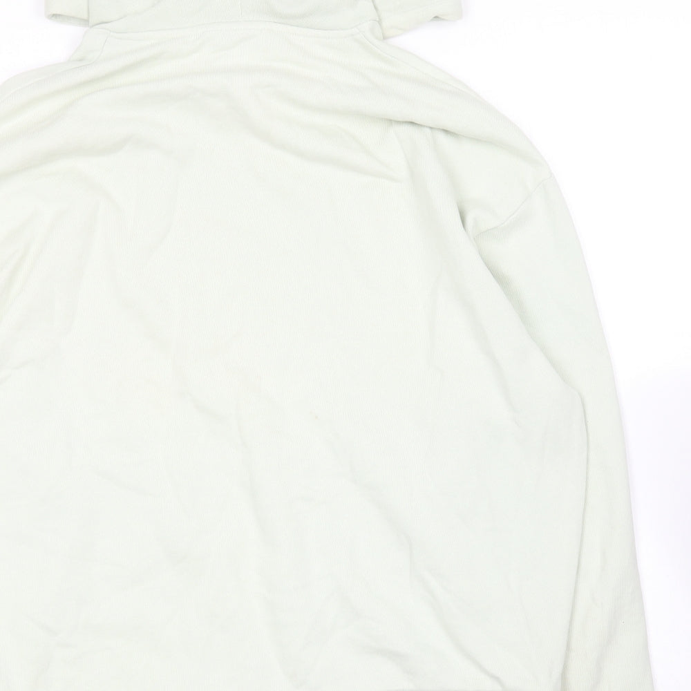 Womens UK Size M ASOS Green Pullover Hoodie