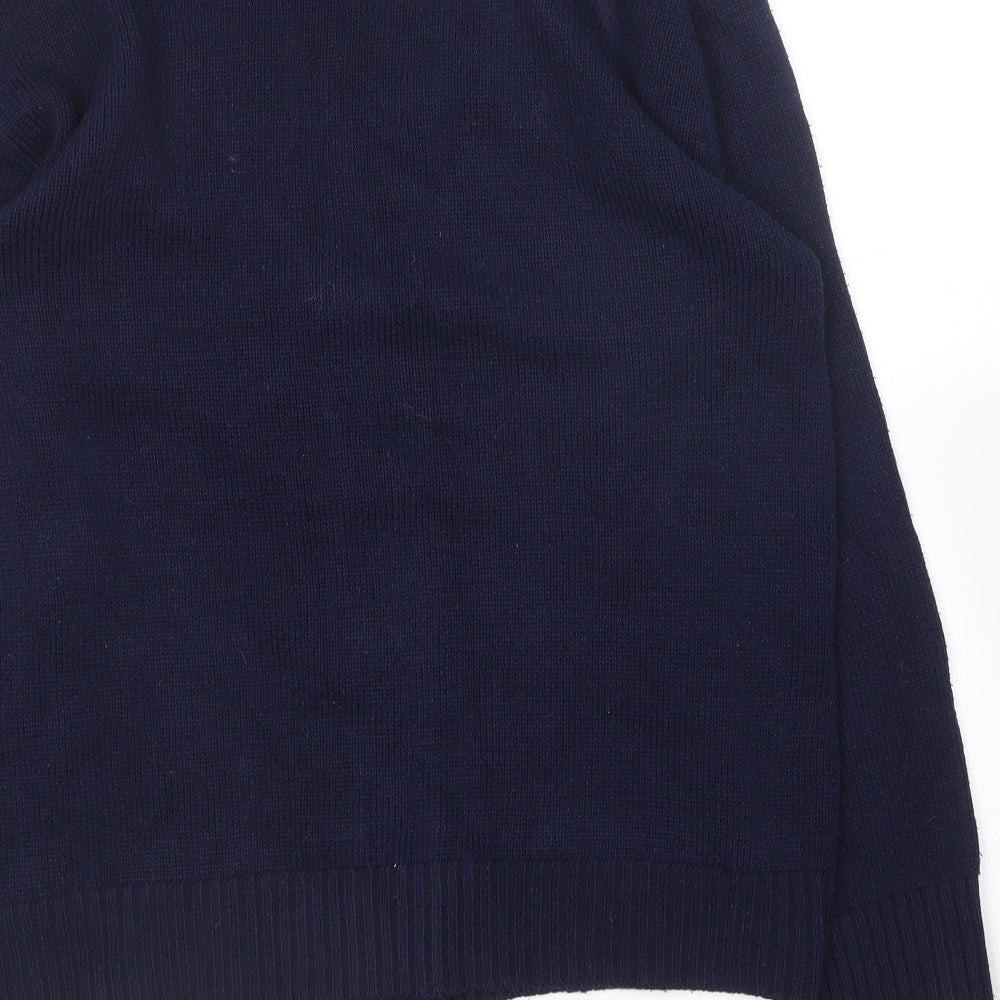 Womens UK Size M Choice Collection Blue Cardigan Jumper