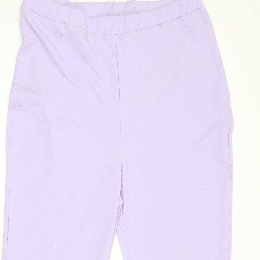 Womens UK Size 20 Boohoo Regular Fit  Purple Trousers
